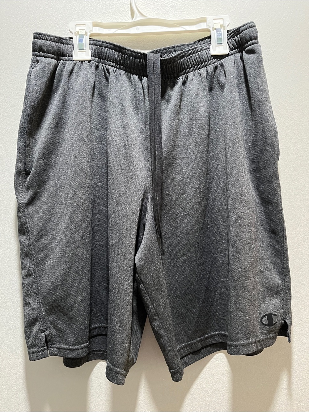 Champion Men's Dark Gray Athletic Shorts